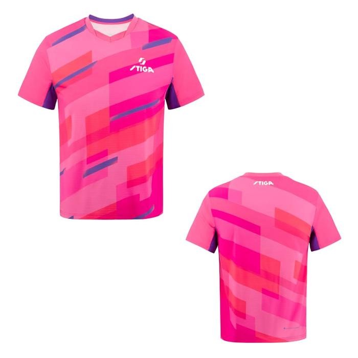 Baju Jersey Pingpong Original STIGA Competition Shirt