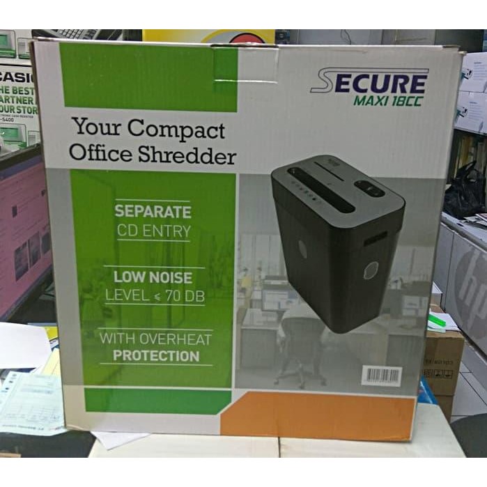 MESIN PENGHANCUR HANCUR KERTAS PAPER SHEDDER SHREDDER DOKUMEN SECURE