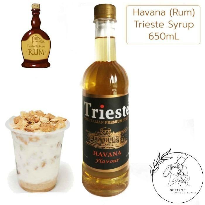650ML HAVANNA RUM TRIESTE SYRUP SIRUP KOPI COFFEE - RUM HAVANA