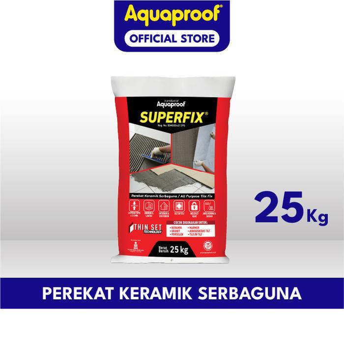 Superfix Perekat Keramik Lantai Dan Dinding [25 Kg]