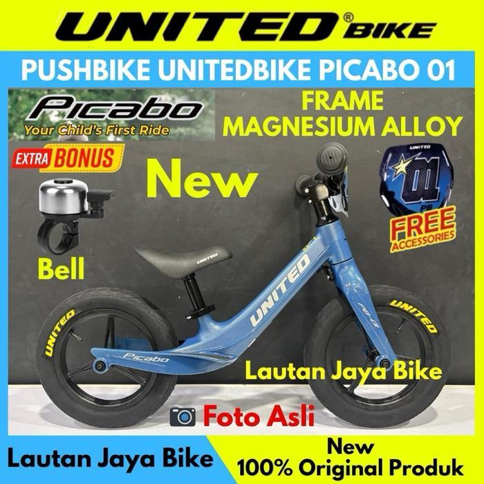 Alinja - Pushbike United Picabo Pb 01 New Magnesium Frame Racing Whell Pushbike Terbaru 