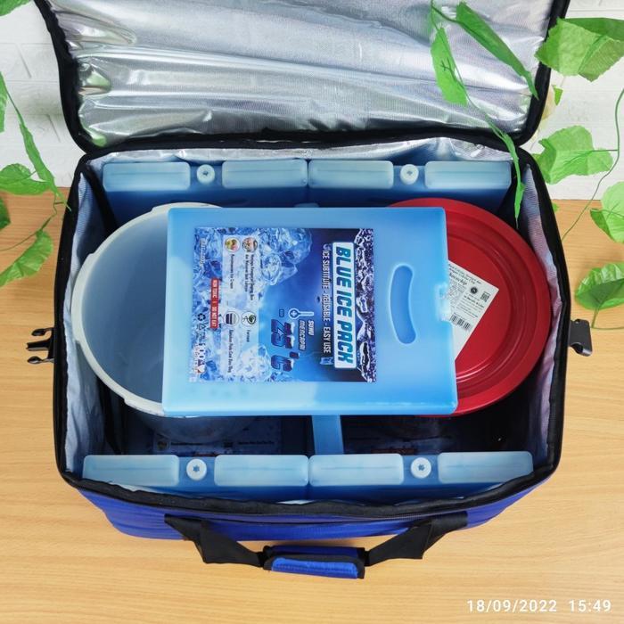 Cooler Bag Besar Tas Ice Cream Box Ice Cream FULL SET