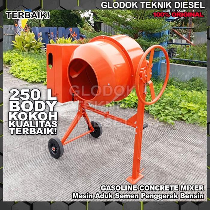 Mesin Molen Mini 25 KG Pengaduk Semen 25kg Kilogram Penggiling Cor 25 kg Molen Cor Semen 25KG - TANP