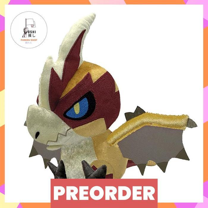 HOT SALE MONSTER HUNTER DEFORMED PLUSH SEREGIOS (20CM) TERMURAH