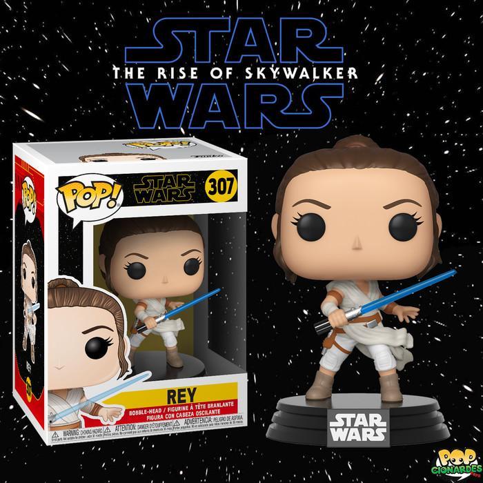 Sale Funko Pop Star Wars Ix The Rise Of Skywalker - Rey With Lightsaber