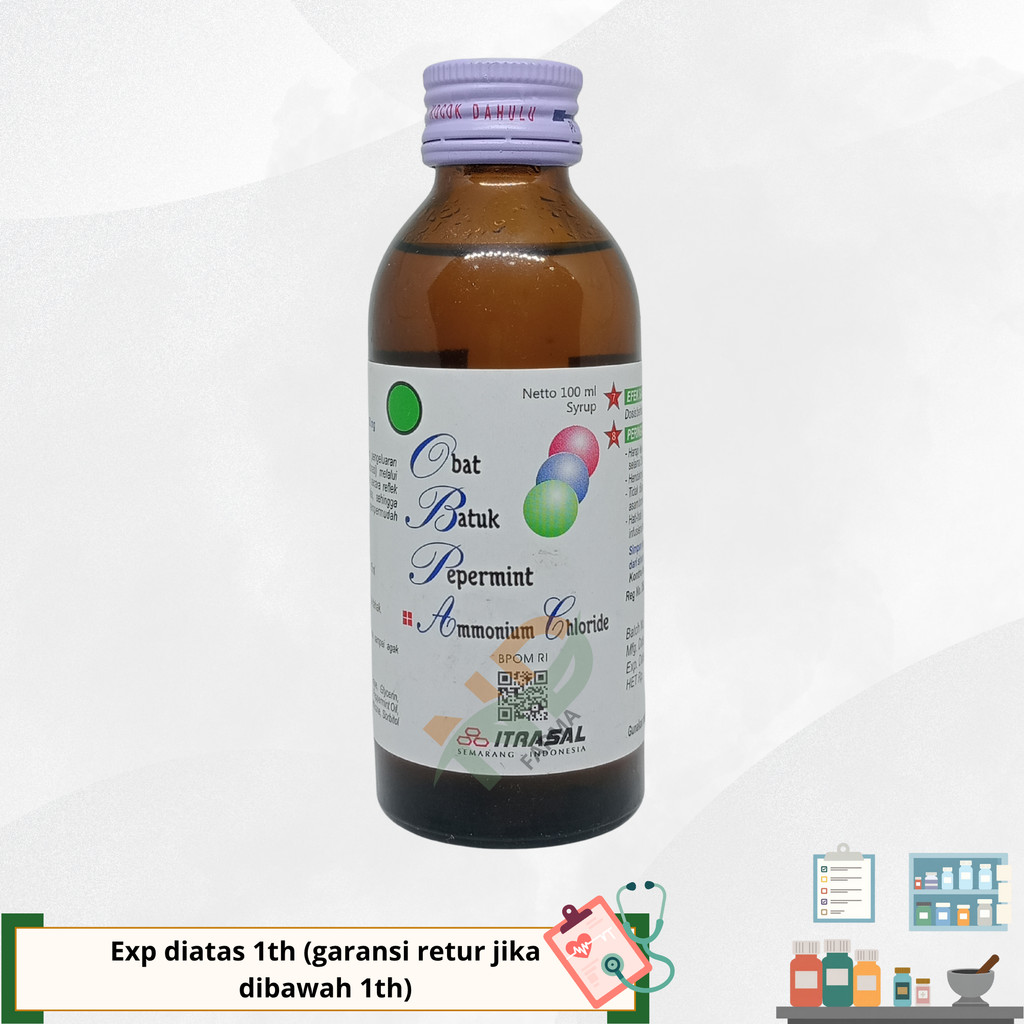 OBP (OBAT BATUK PAPERMINT / PUTIH)  - BTL