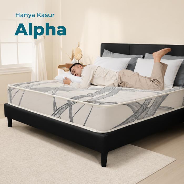 Promo Kasur Spring Bed Inthebox Alpha Quilting Supersoft Tinggi 25 Cm - Free Bantal Terlaris