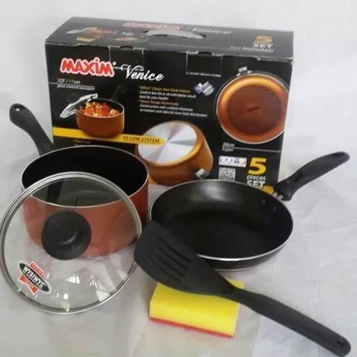 Freemir - Venice Set / Panci Teplon / Fry Pan Teplon