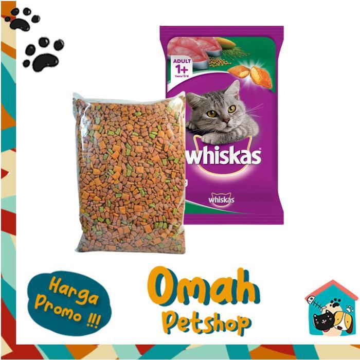 Flash Sale Makanan Kucing Whiskas 1Kg 1 Kg Repack Tuna Cat Dry Food Original