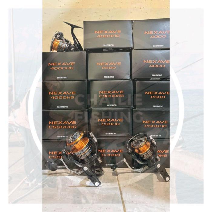 Reel Shimano NEXAVE 2026 1000 s/d 5000 GARANSI RESMI SHIMANO 1 TAHUN