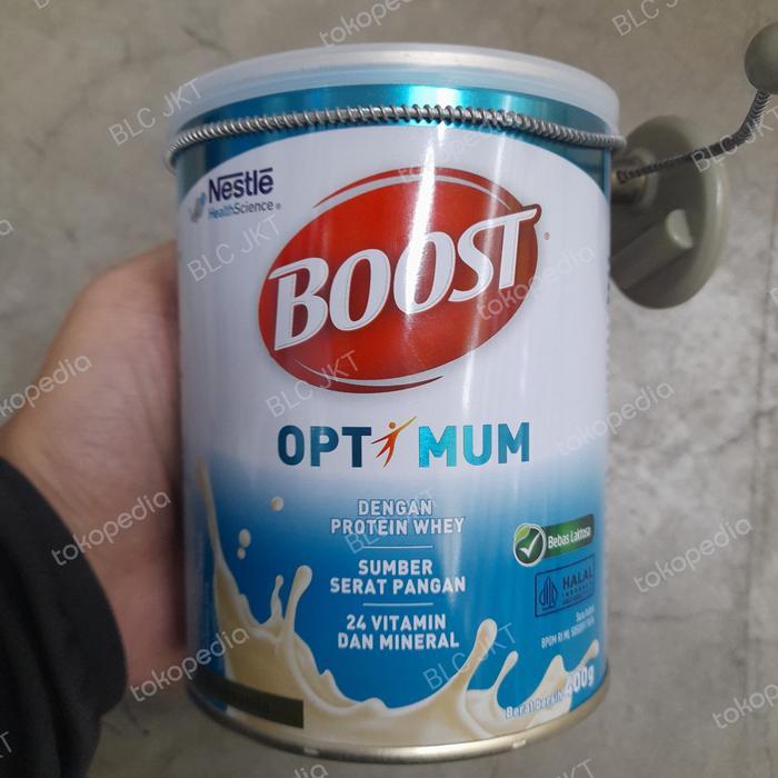 NUTREN BOOST OPTIMUM VANILA 400gr - nestle TERLARISBEST QUALITYBEST SELLER