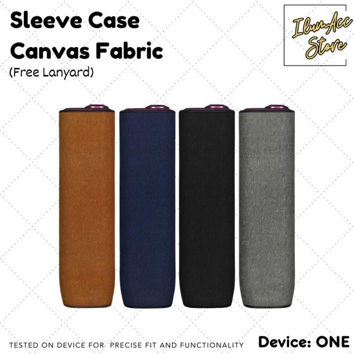 Case Sleeve Fabric Canvas Printed Design With Free Lanyard For Device Iluma One Gercep
