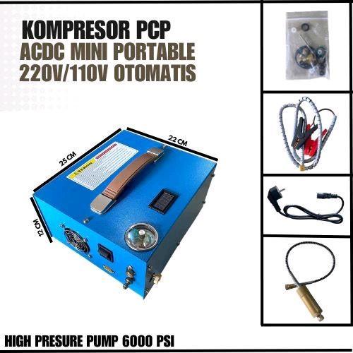 KOMPRESOR ANGIN AC DC OTOMATIS PORTABLE RV PUMP