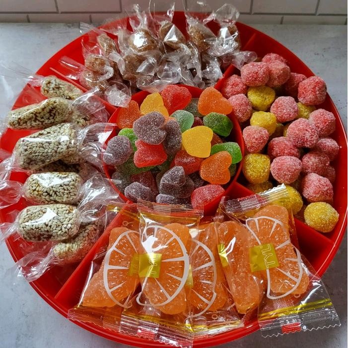 

Mamiseler45 - Paket Manisan Permen Lunak 900Gr Rendah Gula - Candy Sehat Cemilan Makanan