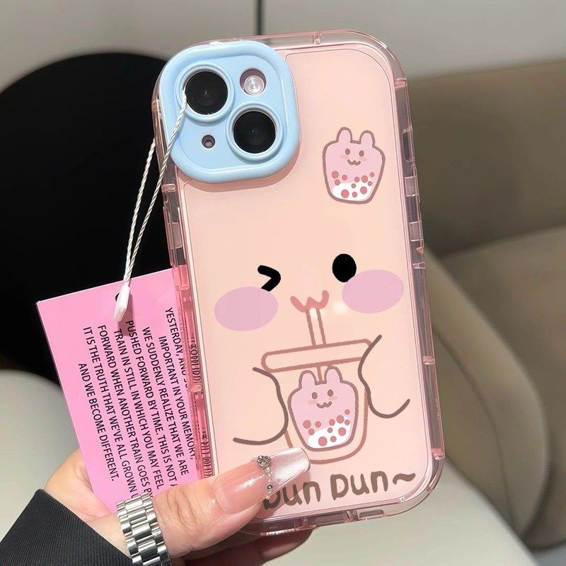 Dopamin Lucu Teh Susu Case Hp Xiaomi 15T Pro  M7 Plus C85 F7 Poco C71 X7 Pro 14T Pro M6 Pro 5G 12 Li