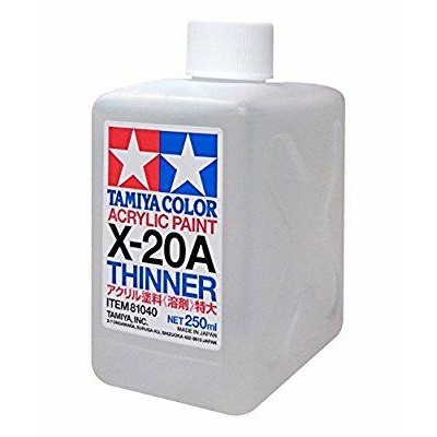 

81040 Tamiya X-20A Thinner Acrylic Paint 250Ml