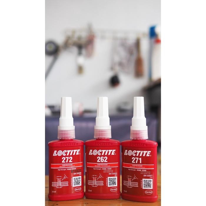 

LOCTITE 271 THREADLOCKER LEM BAUT 50 ML HIGH STRENGTH