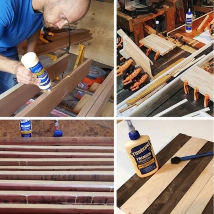 

LEM KAYU TITEBOND II, LEM KAYU SUPER KUAT TAHAN AIR STANDAR AS TAHAN A