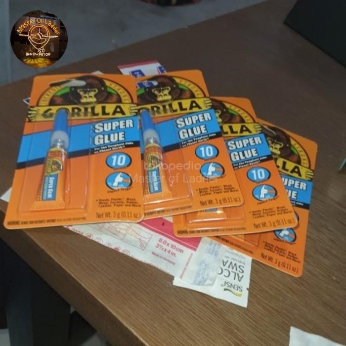 

SUPER GLUE LEM GORILLA SUPER KUAT - 3 GRAM
