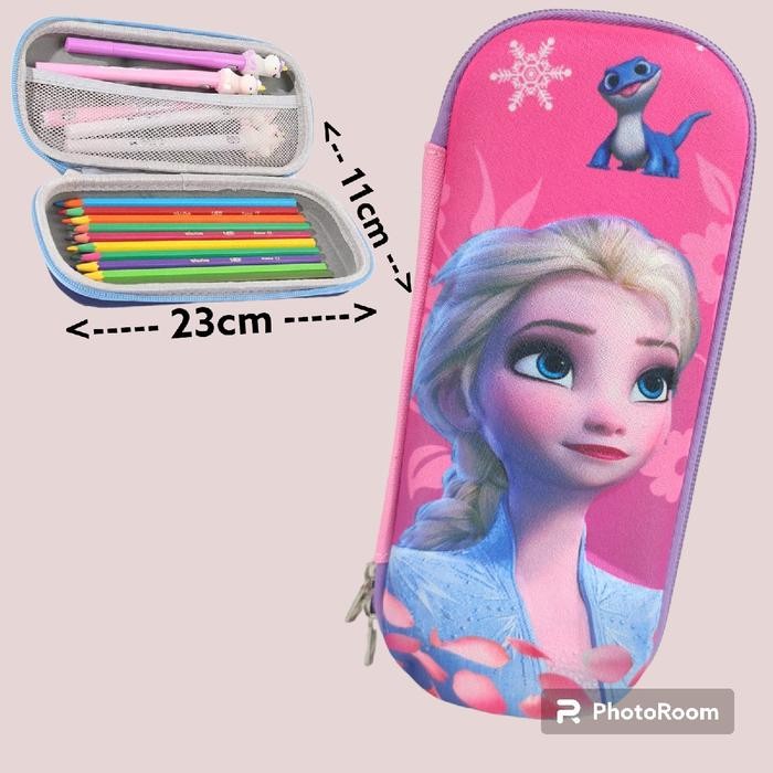 

KOTAK PENSIL/ TEMPAT PENSIL ANAK CEWEK 3D TIMBUL EMBOS KARAKTER