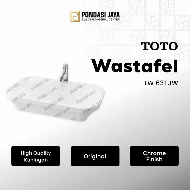 TOTO Wastafel LW 631 JW Model Minimalis Elegan