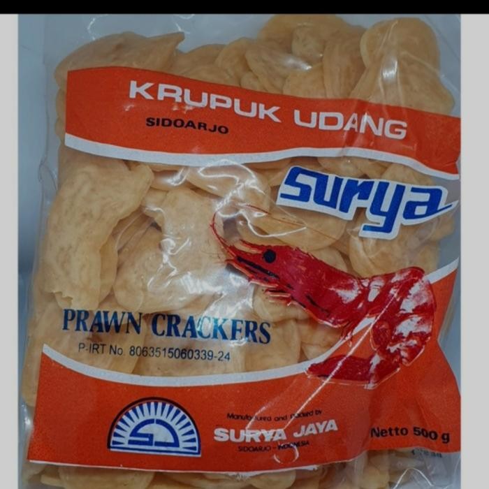 

Pilihan- Krupuk Udang Surya 500Gr Bandung (Ukuran Kecil)