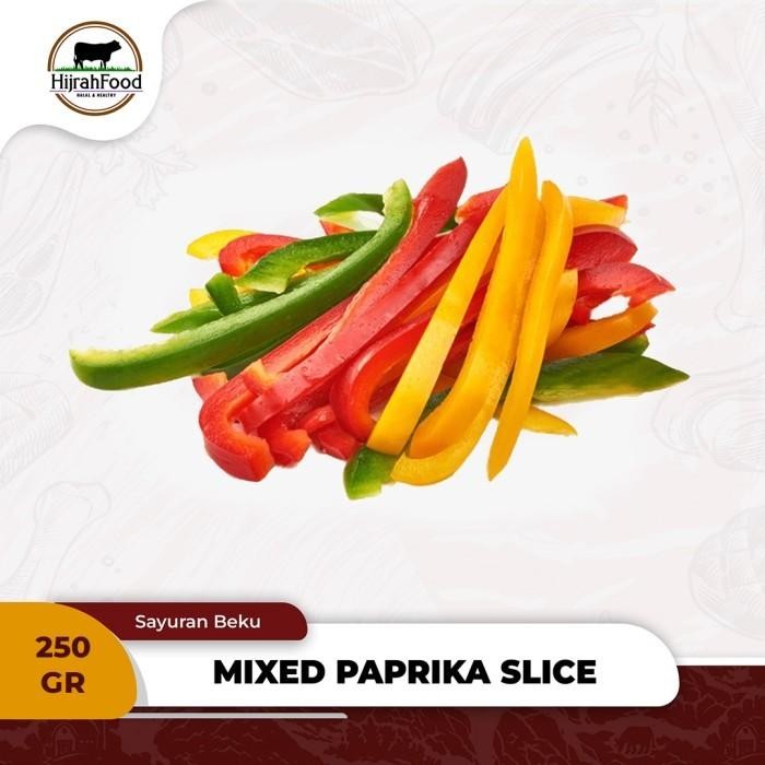 

Pilihan- Paprika Potong Kombinasi Mixed Bell Pepper Sliced Frozen