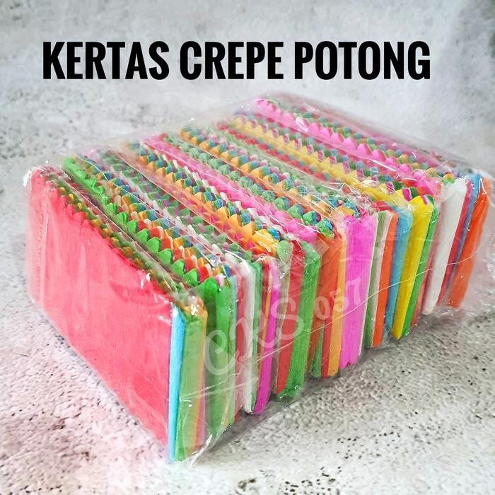 

Pilihan- Kertas Crepe Potong / Krep Potong