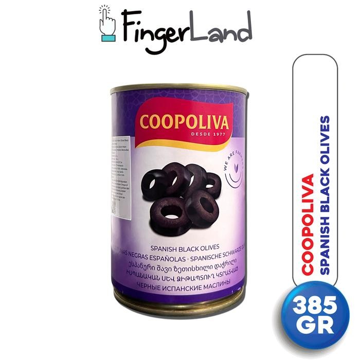 

Pilihan- Coopoliva Spanish Black Olives - S 385 Gram Buah Zaitun Kaleng