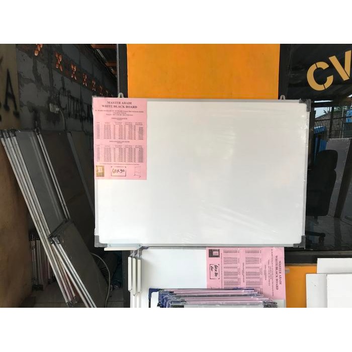 Whiteboard Gantung Magnetic 60X90