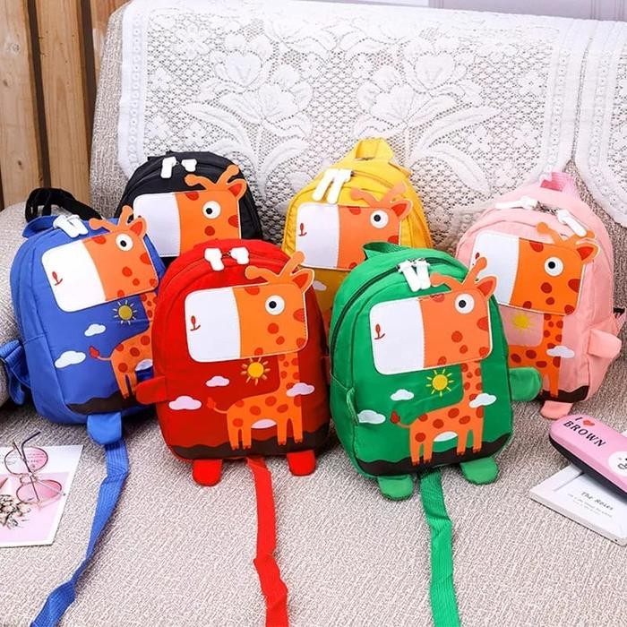 

Tas Ransel Gendong Anak Motif Jerapah Untuk Paud & TK