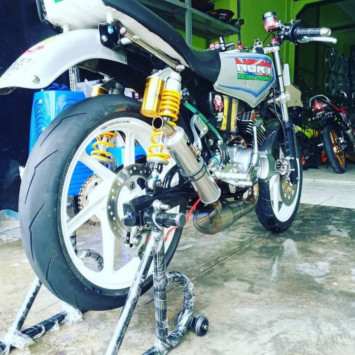 KNALPOT AHAU RX KING STENLIS MODEL PDK