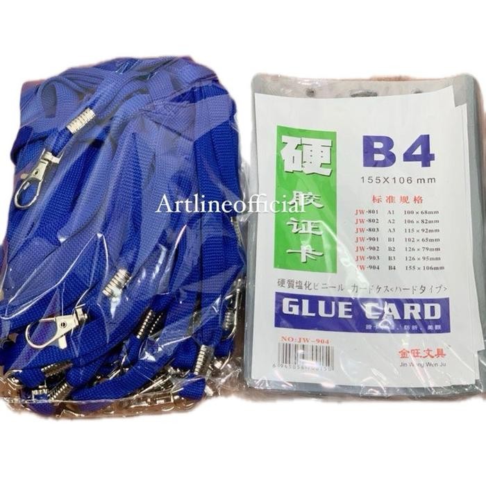 

MURAH Bundling 20 Pcs ID card B4 + 20 Pcs Tali Id card kait