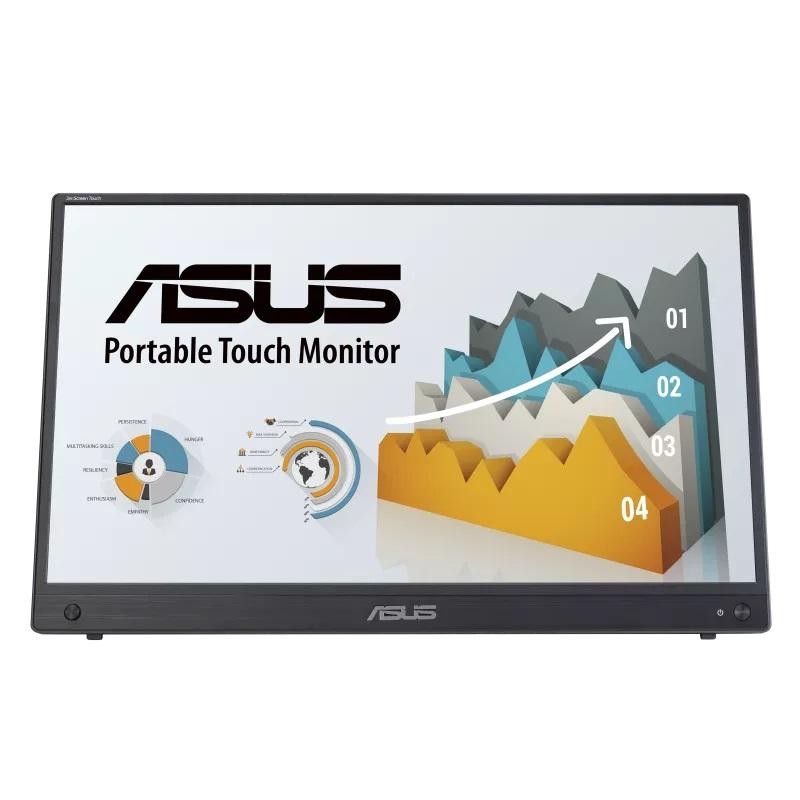 Monitor Asus ZenScreen Touch MB16AHT 15.6" FHD IPS USB-C Portable Monitor [XMON-088]