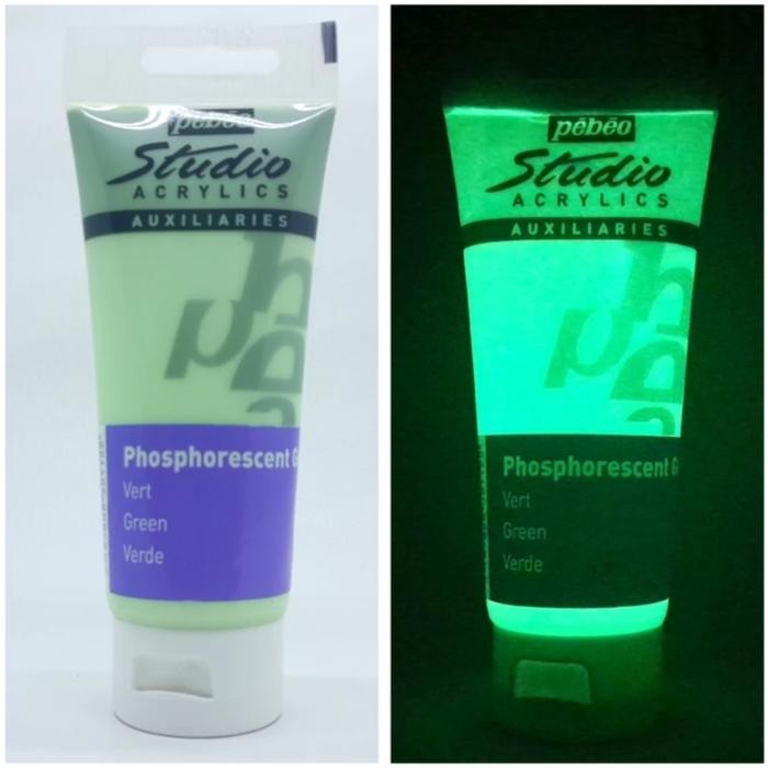 

NEW PRODUK PEBEO GLOW IN THE DARK ACRYLIC PAINT 100 ML GREEN MAWAR-89