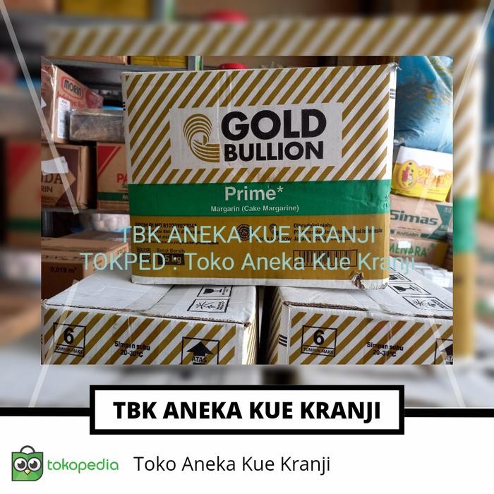 Pilihan- Gold Bullion Prime Cake Margarine 1 Kg Repack