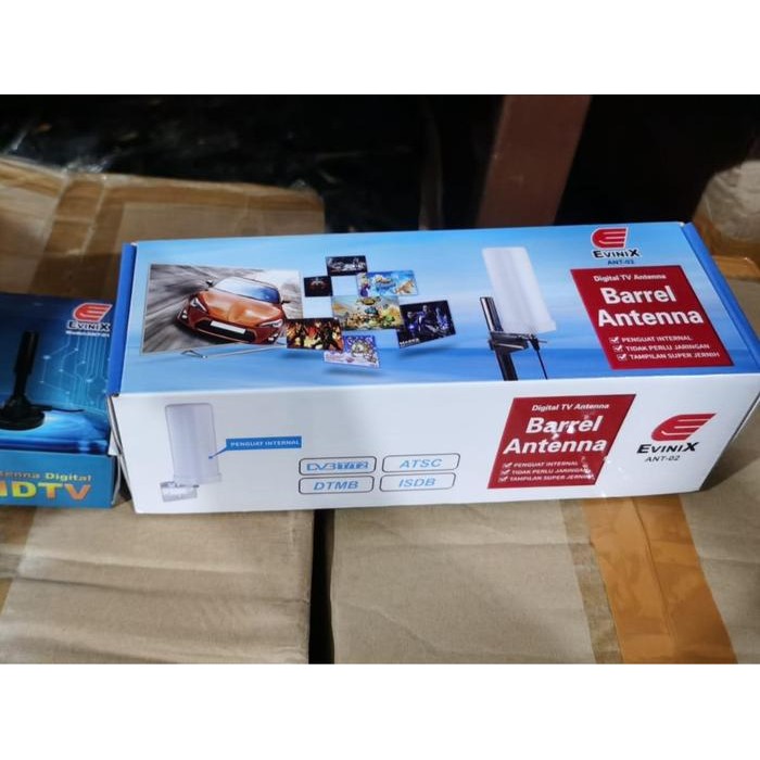 Antena Uhf Digital Outdoor Indoor Evinix Ant 02 Antena Barrel