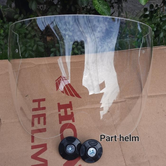 Pilihan- Kaca Helm Honda Scoopy New +Ring Baut 2021-2023-Sekarang