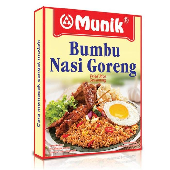 

Stok Baru Bumbu Munik Nasi Goreng 115 grm Bumbu Masak Nasi Goreng Pasti Enak