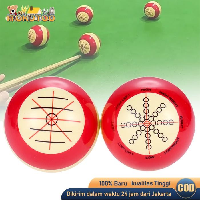 Training Cue Ball / Bola Latihan Billiard / Cue Ball Billiard