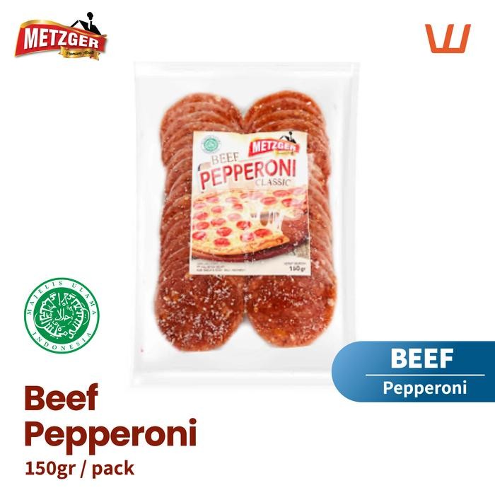 Pilihan- Daging Sapi Metzger Pepperoni Pizza 150G Halal