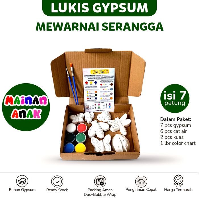 

Pilihan- Paket Lukis Patung Gypsum Mewarnai Serangga Painting Gypsum Anak