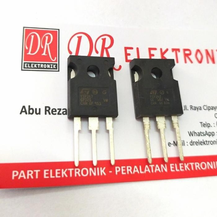 Pilihan- Transistor Ori Merk St Tip142 Tip 142 Tip147 Tip147 Asli Original