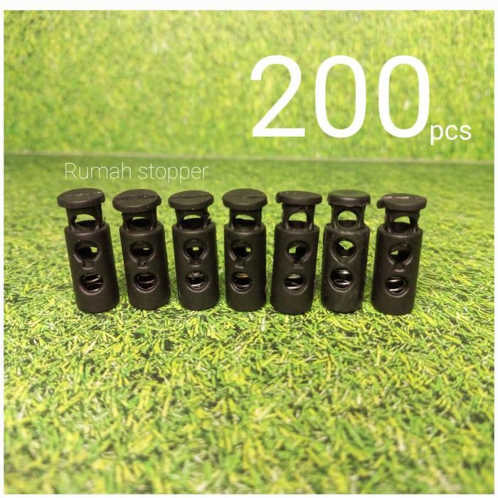Pilihan- Stopper Botol Kecil Hitam Isi 200Pcs