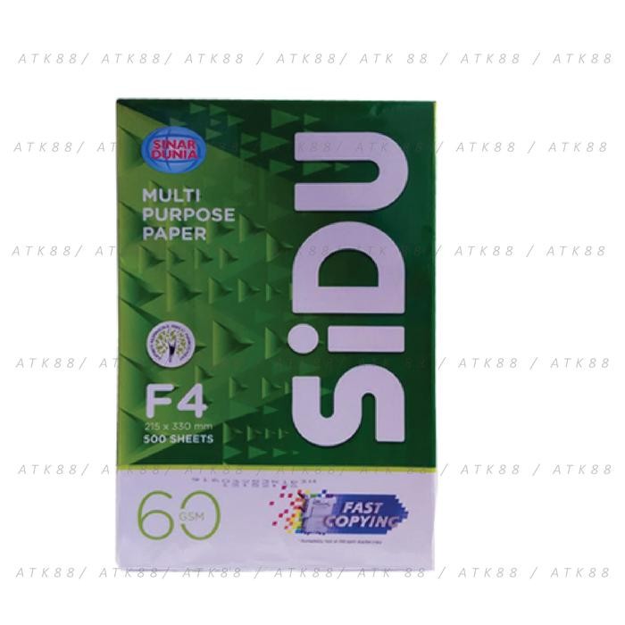 Pilihan- Kertas Hvs F4 60 Gsm - Sidu