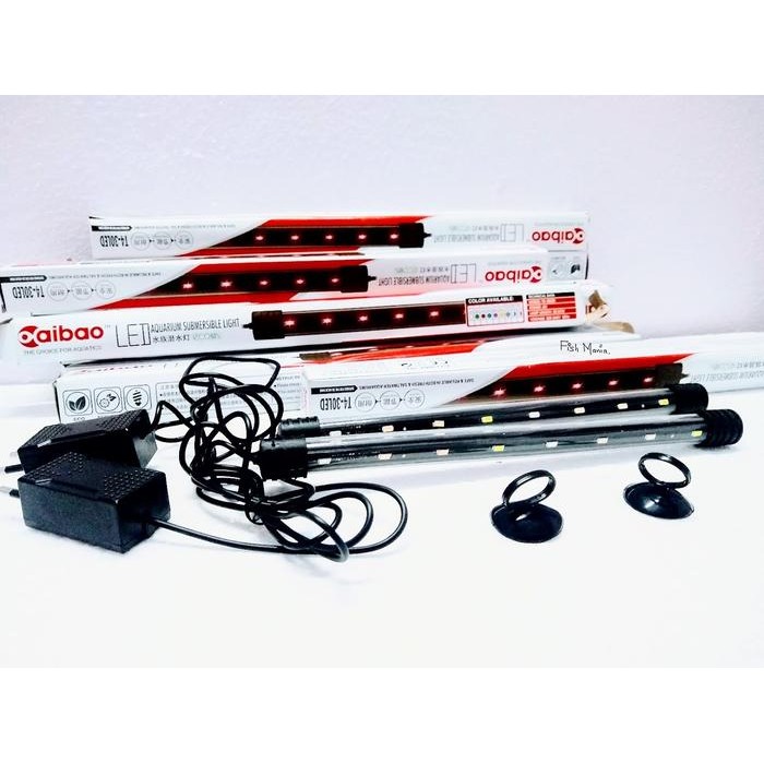 Lampu Aquarium Akuarium LED Celup 40LED 38,5CM Warna Warni RGB / Lampu Led Celup Aquarium Aquascape