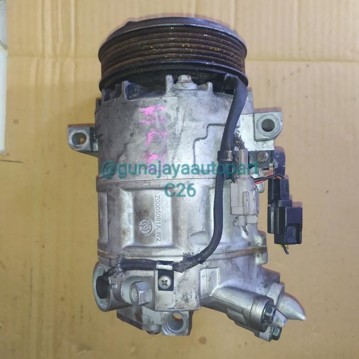 kompresor ac nissan xtrail t32 2.0 mr20 ori copotan