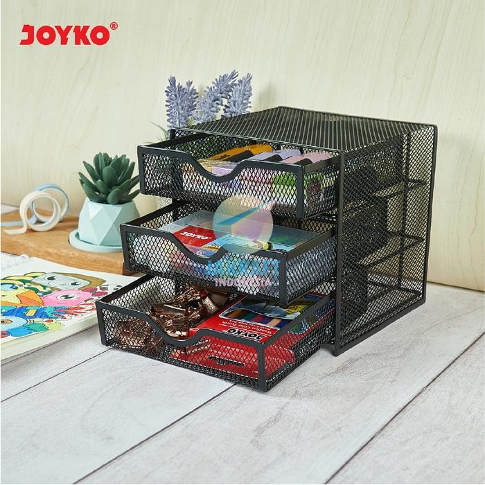 

(1 Unit) Desk Set Jaring JOYKO DS-27 Tempat Alat Tulis Pensil Meja Pen Stationery Stand Holder Rak