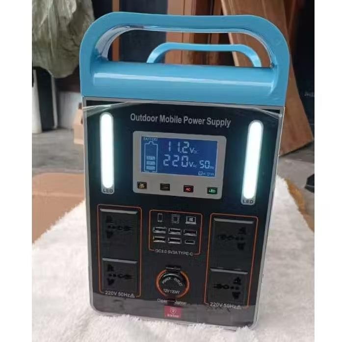Terbaik Power Station 600W 600Watt 800W Storage Power Supply Listrik Untuk Mati Lampu Camping