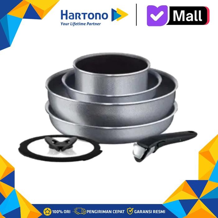 Tefal Wajan Panci Set Cookware Set Ingenio Elegance 6pcs L2329012_P